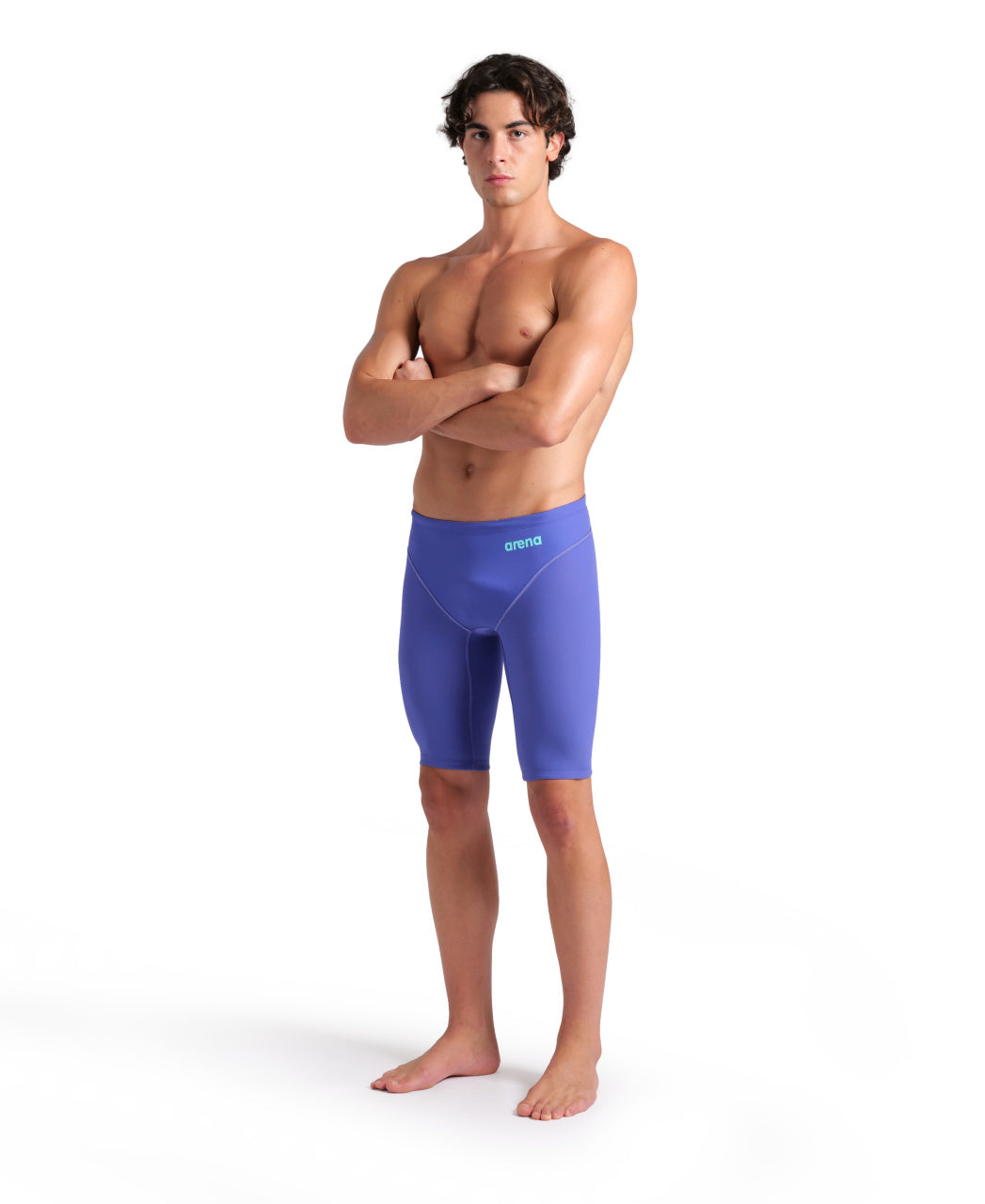 Arena Men's Powerskin Impulso Race Jammer - Future Dusk (Purple)