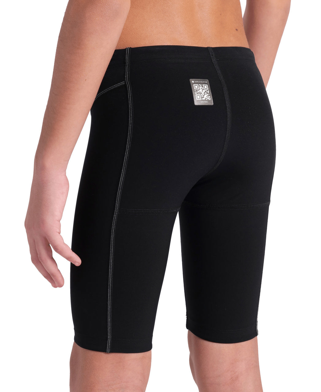 Arena Boys Powerskin Impulso Swim Racing Jammer - Black - All4Swim