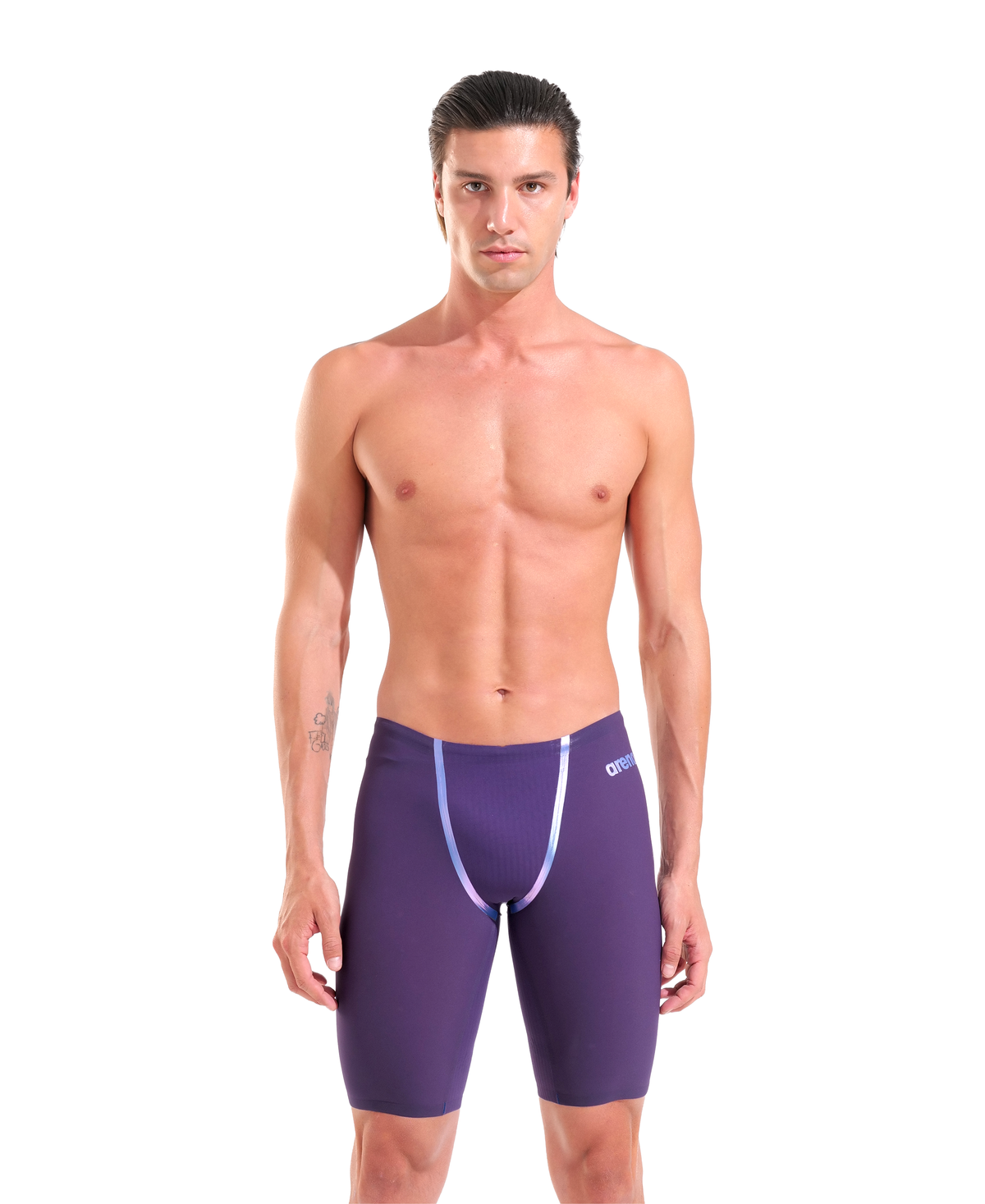 Jammer Arena Powerskin Primo pour homme - Noir/Bleu sarcelle