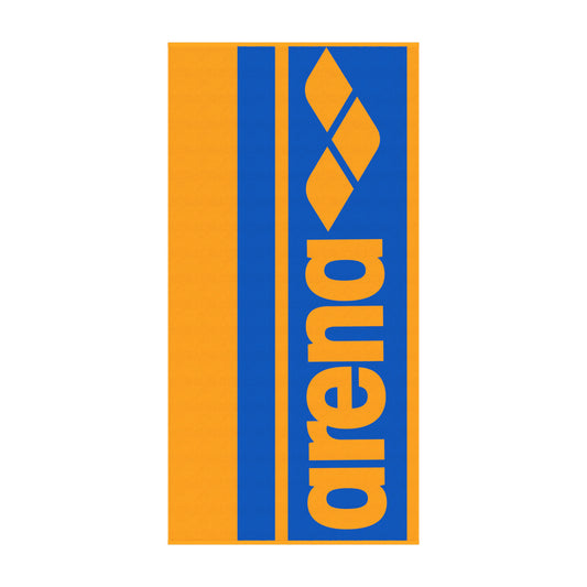 Arena Cotton Jacquard Pool Towel - Orange/Blue