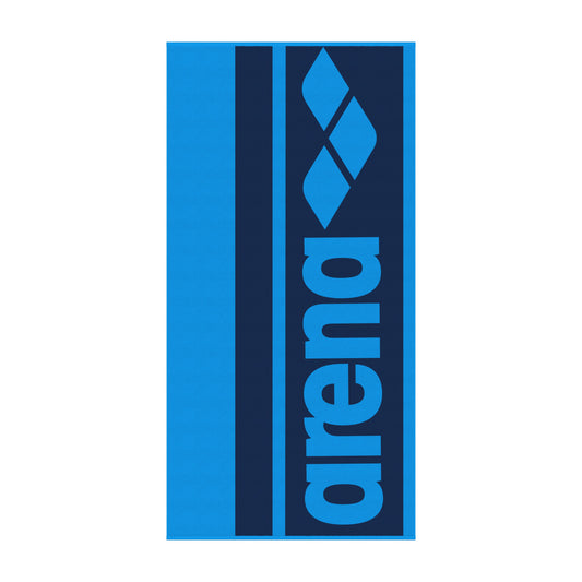 Arena Cotton Jacquard Pool Towel - Navy Blue/Blue