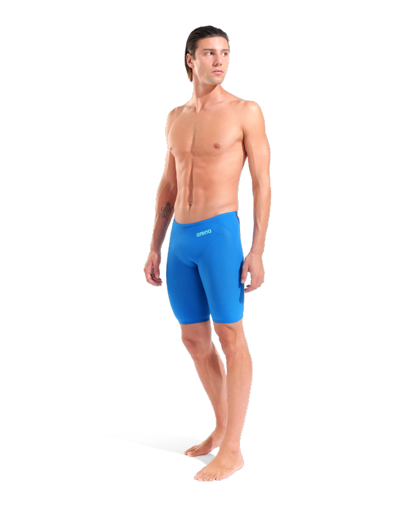 Arena Men's Powerskin Carbon Air3 Jammer - Blue/Cosmo