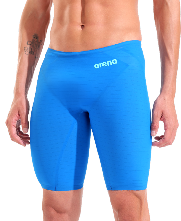 Arena Men's Powerskin Carbon Air3 Jammer - Blue/Cosmo