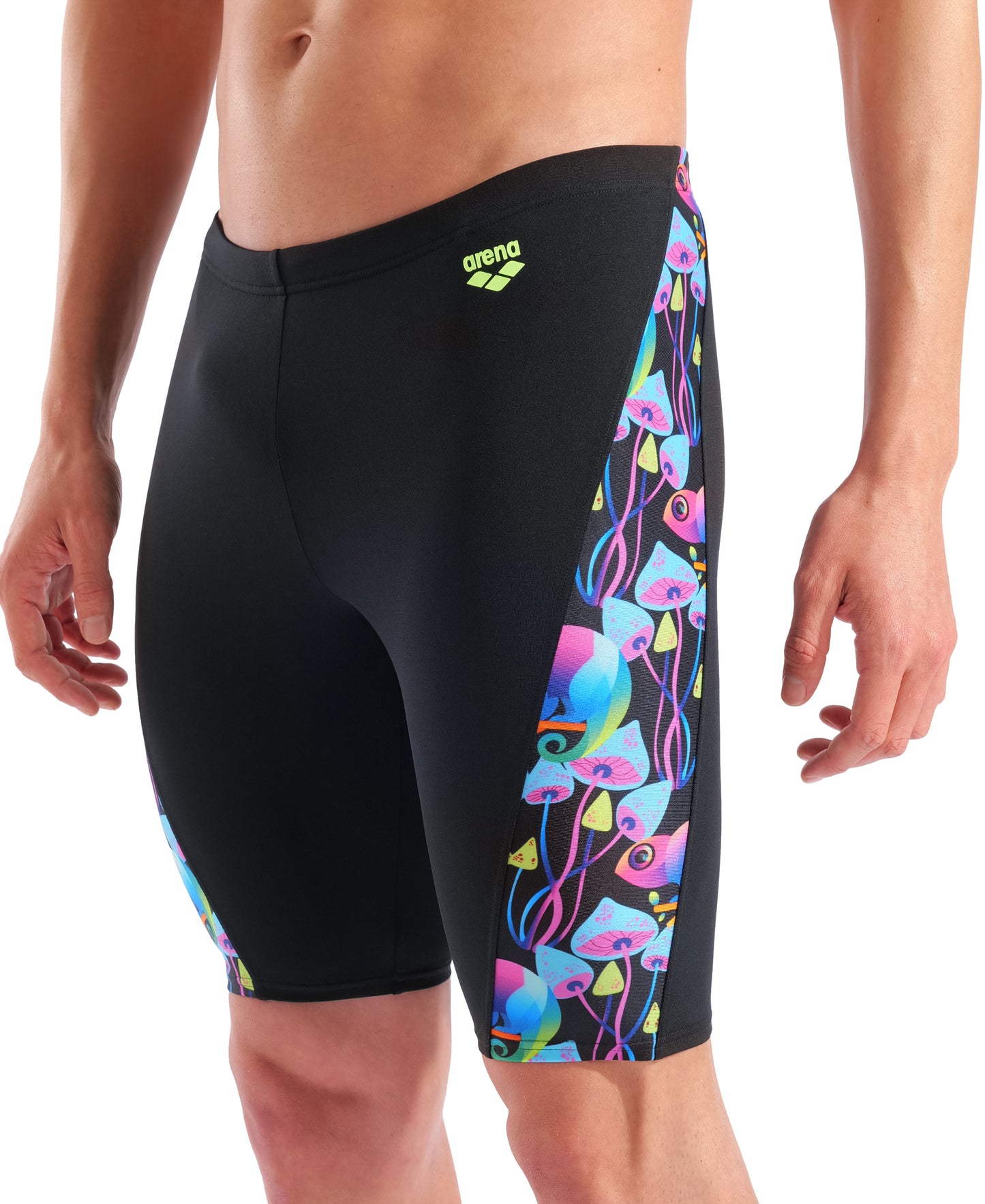 Maillot de bain Arena Solid Team pour homme - Asphalte/Corail