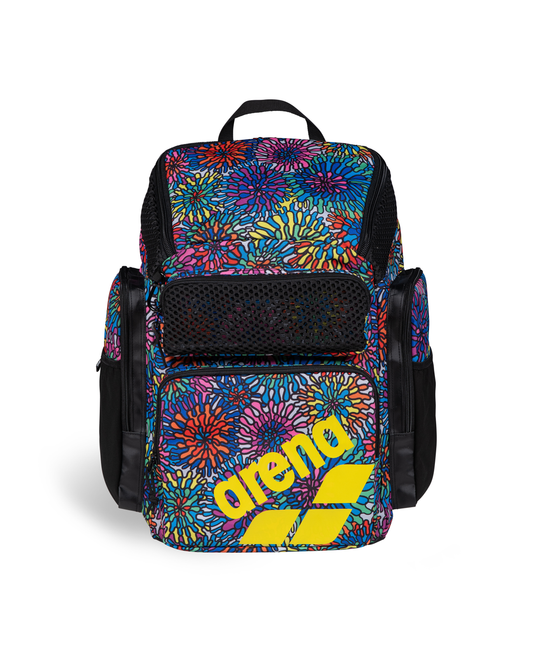 Arena One Go Swim Sports Travel Backpack Allover 45L - Garden