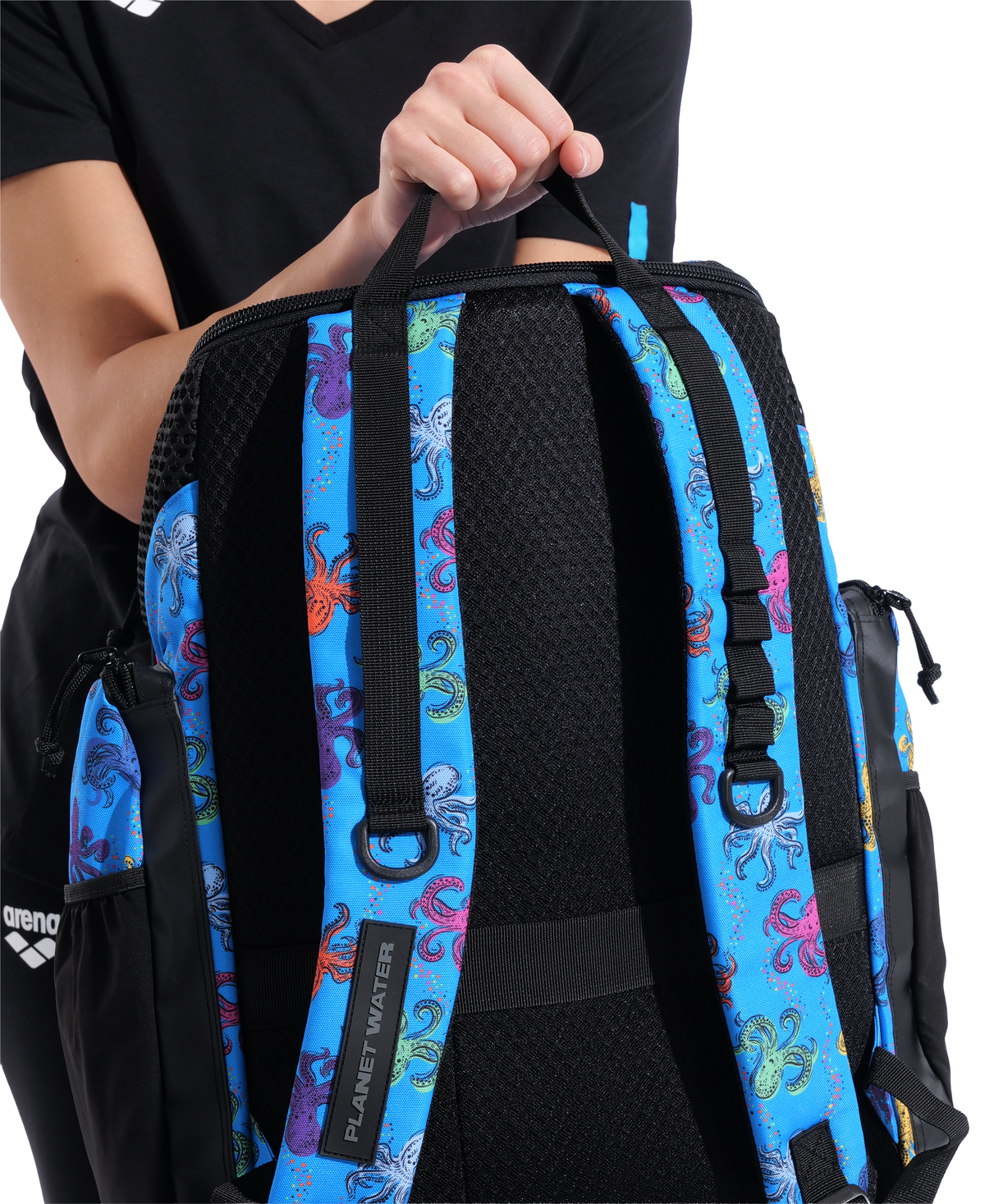 Arena One Go Swim Sports Travel Backpack Allover 45L - Octopus
