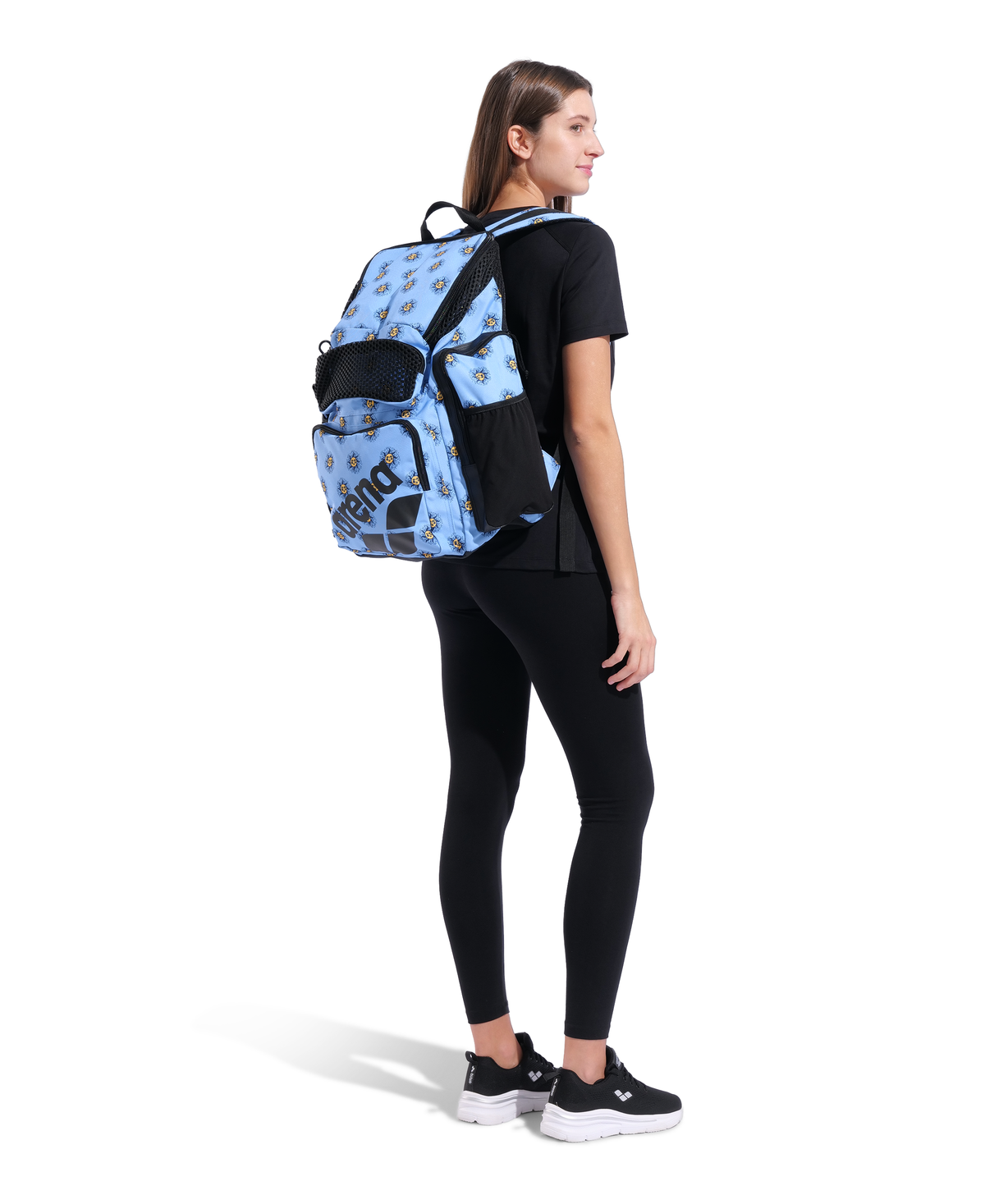 Arena One Go Swim Sports Travel Backpack Allover 45L - Sunny