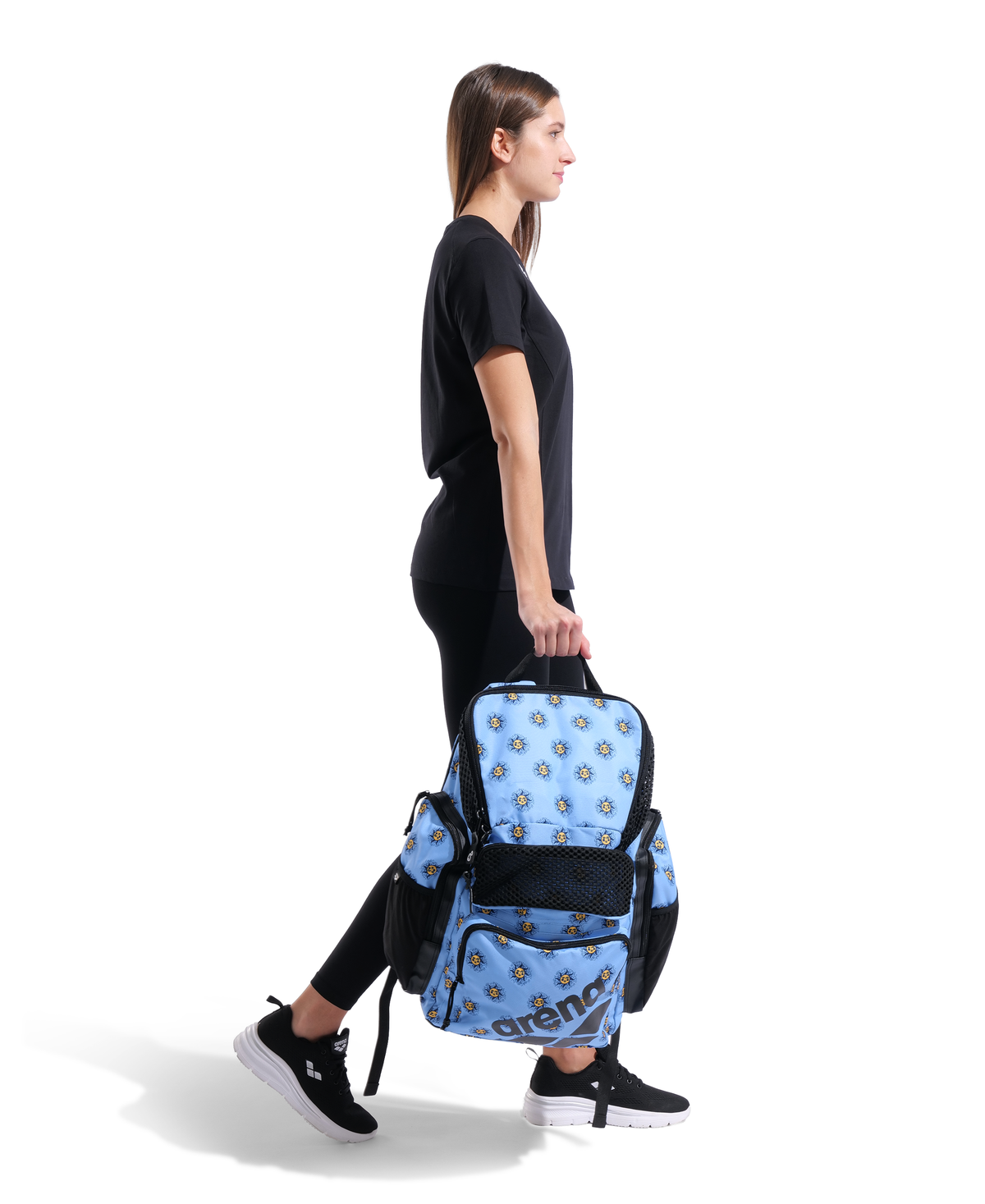 Arena One Go Swim Sports Travel Backpack Allover 45L - Sunny