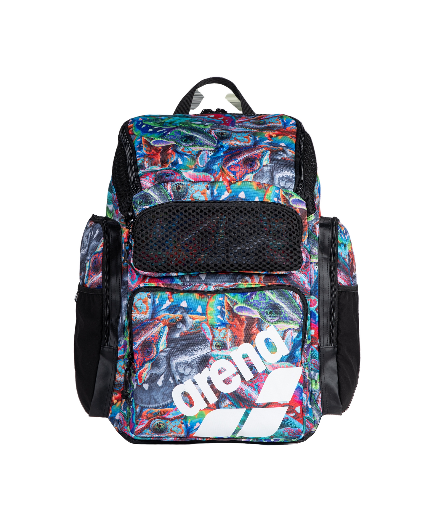 Arena One Go Swim Sports Travel Backpack Allover 45L - Iguanas