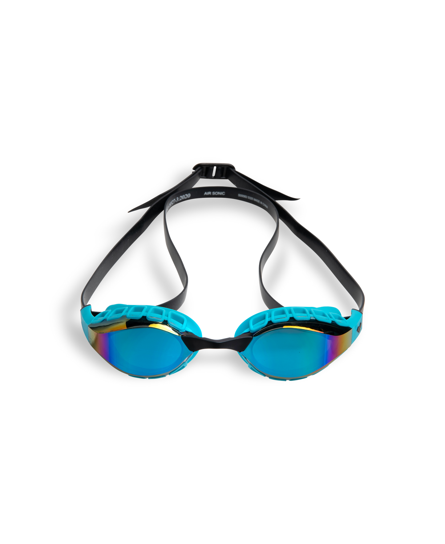 Arena Air Sonic Mirror Racing Goggles - Emerald/Peacock