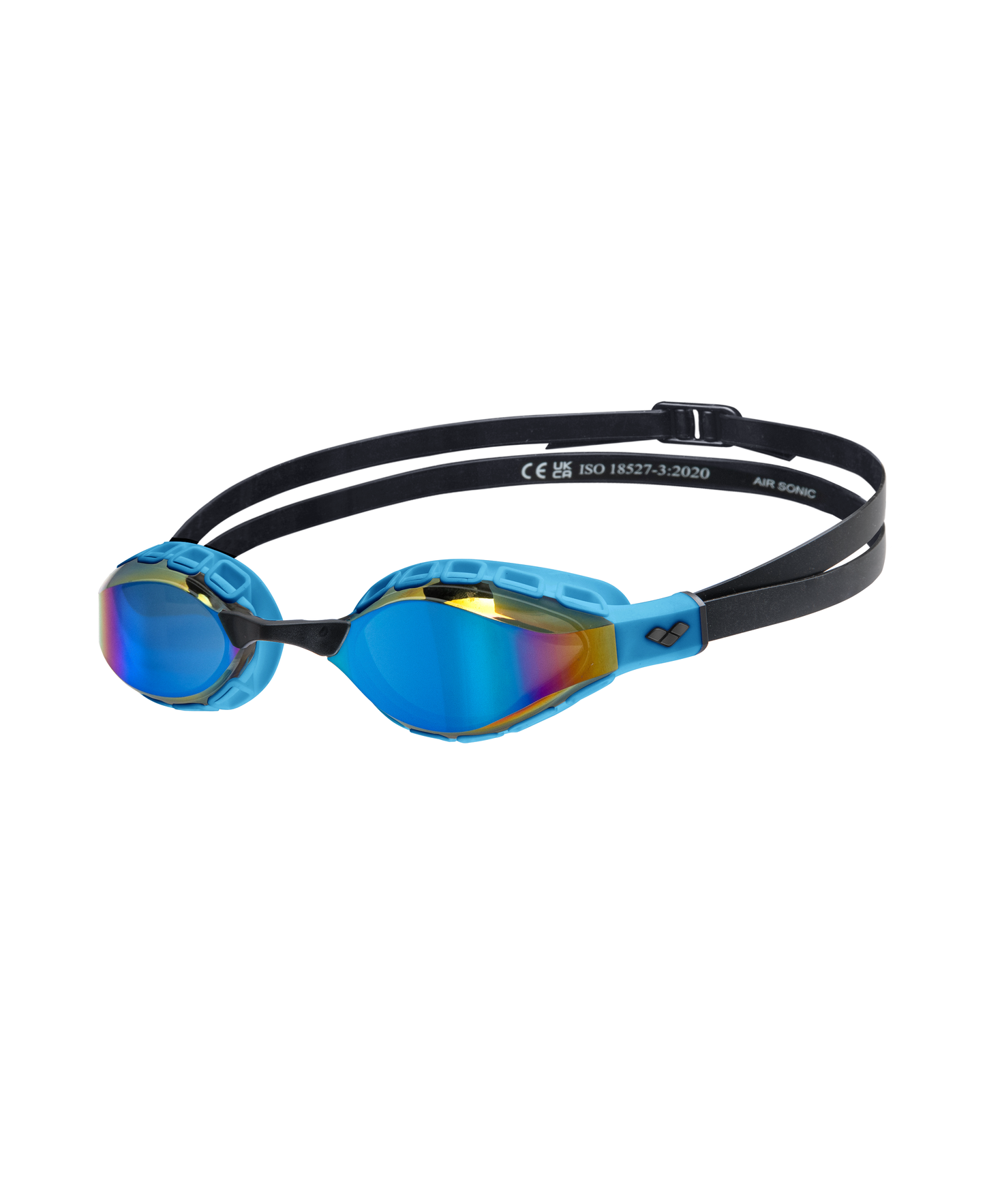 Arena Air Sonic Mirror Racing Goggles - Emerald/Peacock