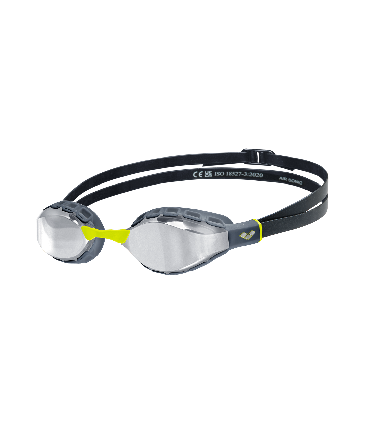Arena Air Sonic Mirror Racing Goggles - Silver/Anthracite