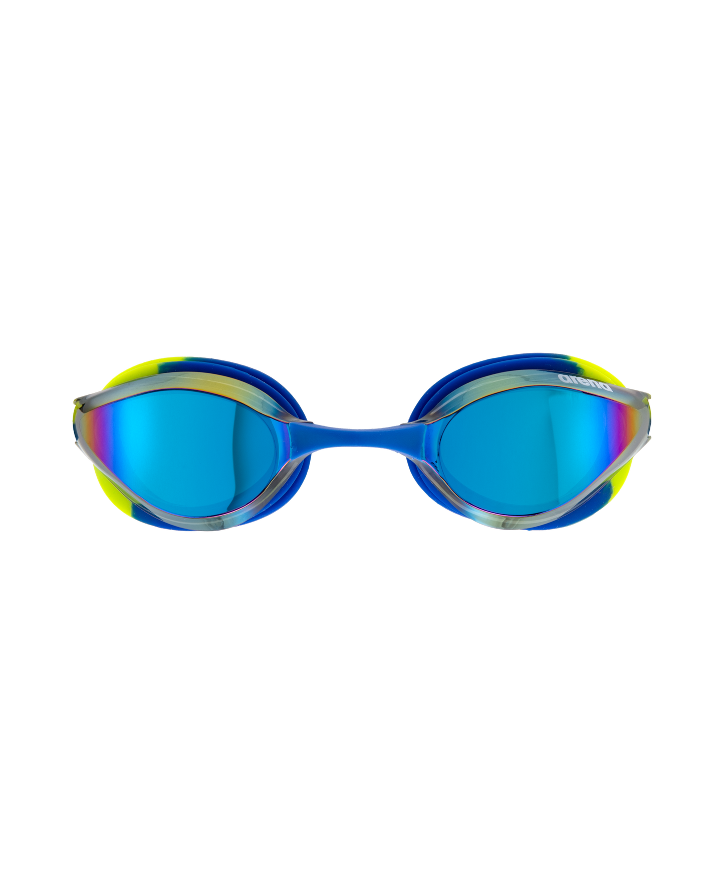 Lunettes de course Arena unisexes Python Mirror - Crépuscule/Eau