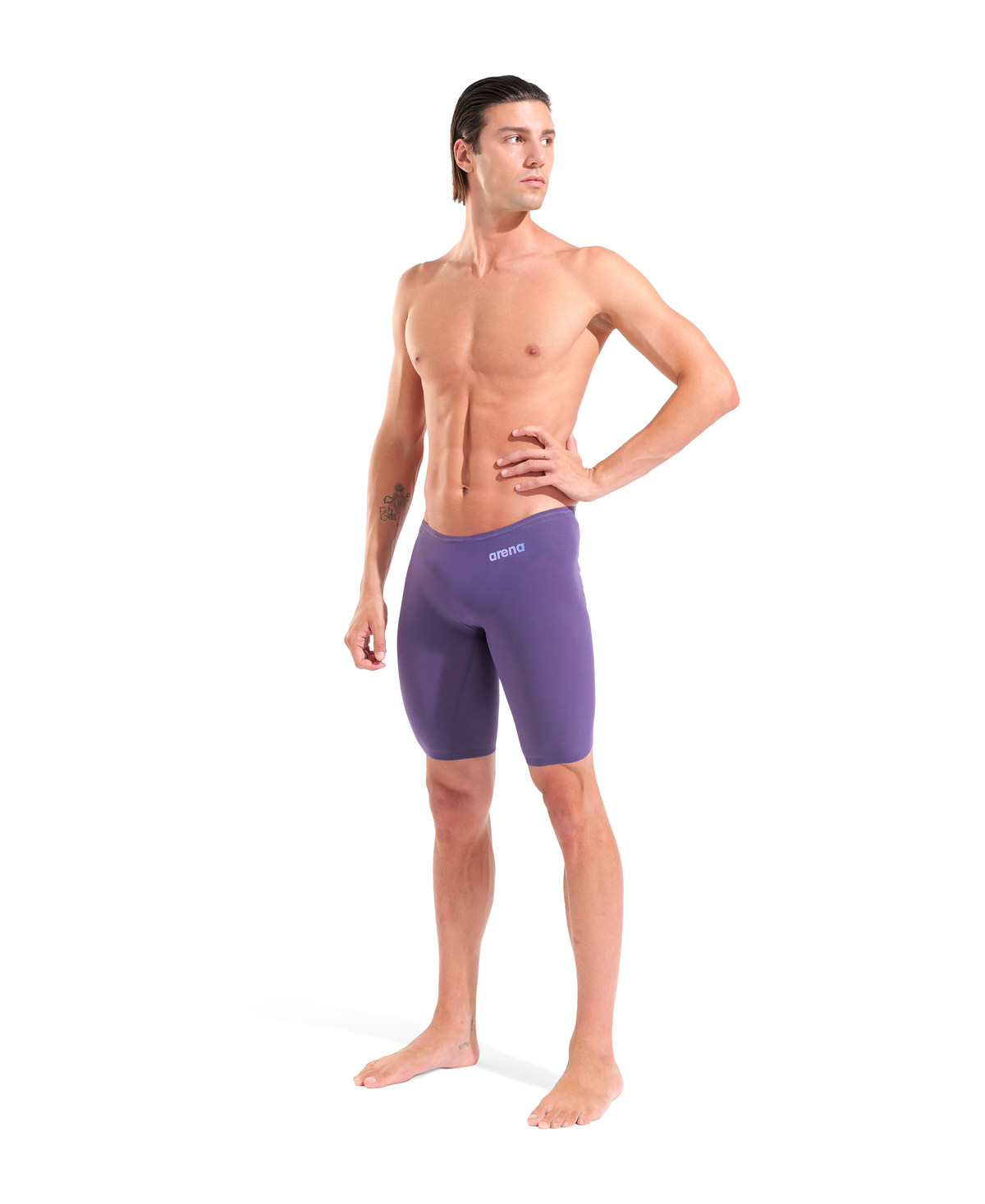 Jammer Arena Powerskin Primo pour homme - Noir/Bleu sarcelle