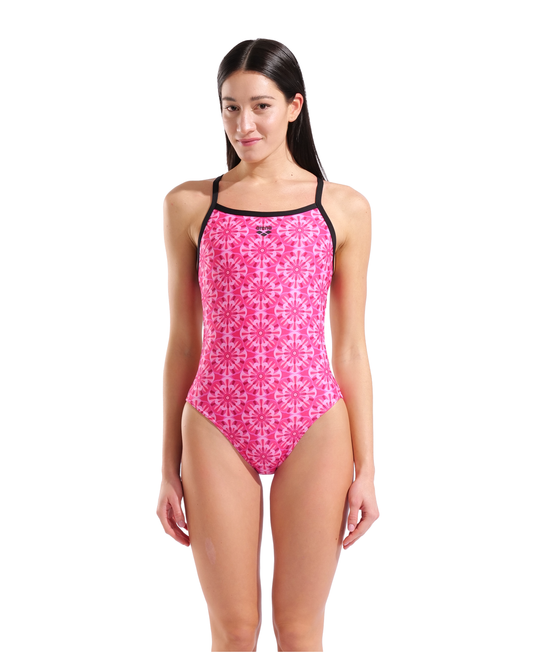Maillot de bain Arena Performance Solid Challenge Back pour femme - Bleu/River