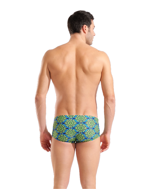 Maillot de bain Arena Solid Team pour homme - Asphalte/Corail