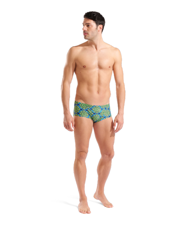 Maillot de bain Arena Solid Team pour homme - Asphalte/Corail