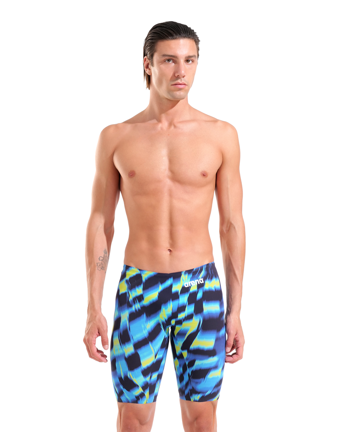 Arena Men's Powerskin Carbon Air3 Jammer - Limited Edition - Aqua Gleam