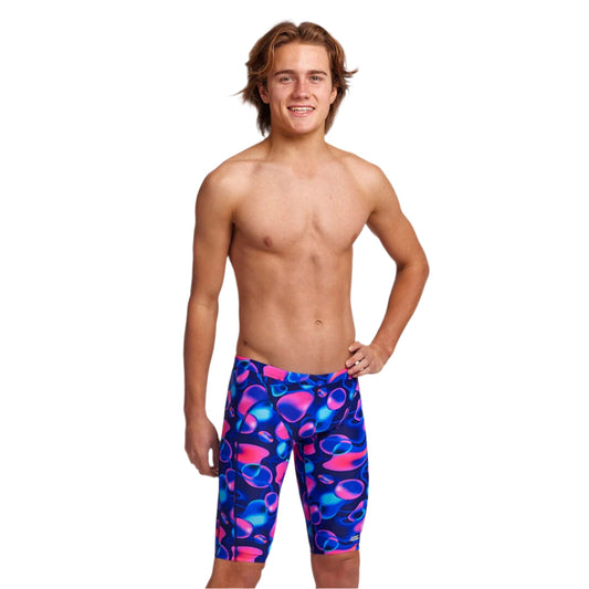 Funky Trunks Boys Liquid Lights Training Jammer - All4Swim