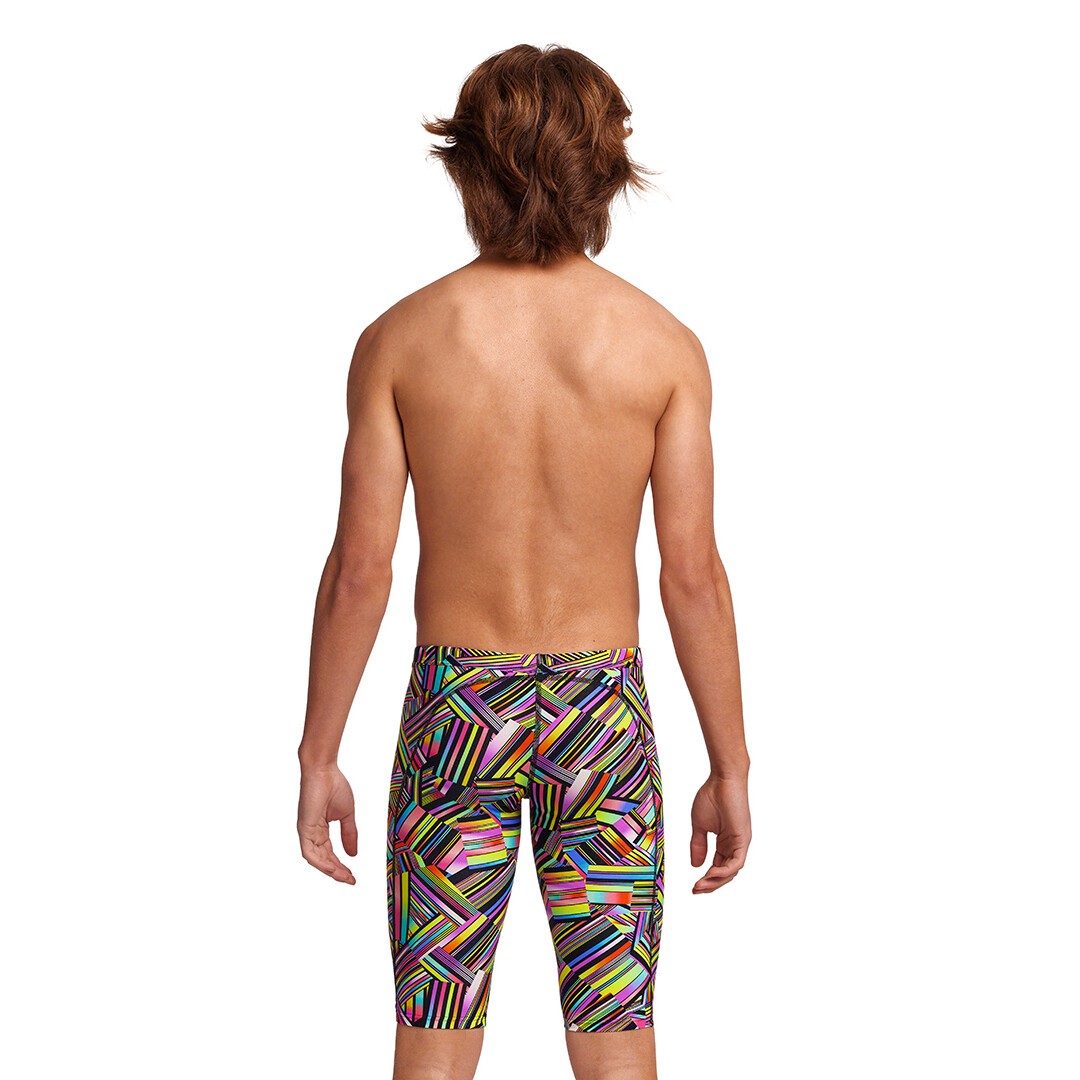 Funky Trunks Boys Strip Straps Training Jammer - All4Swim