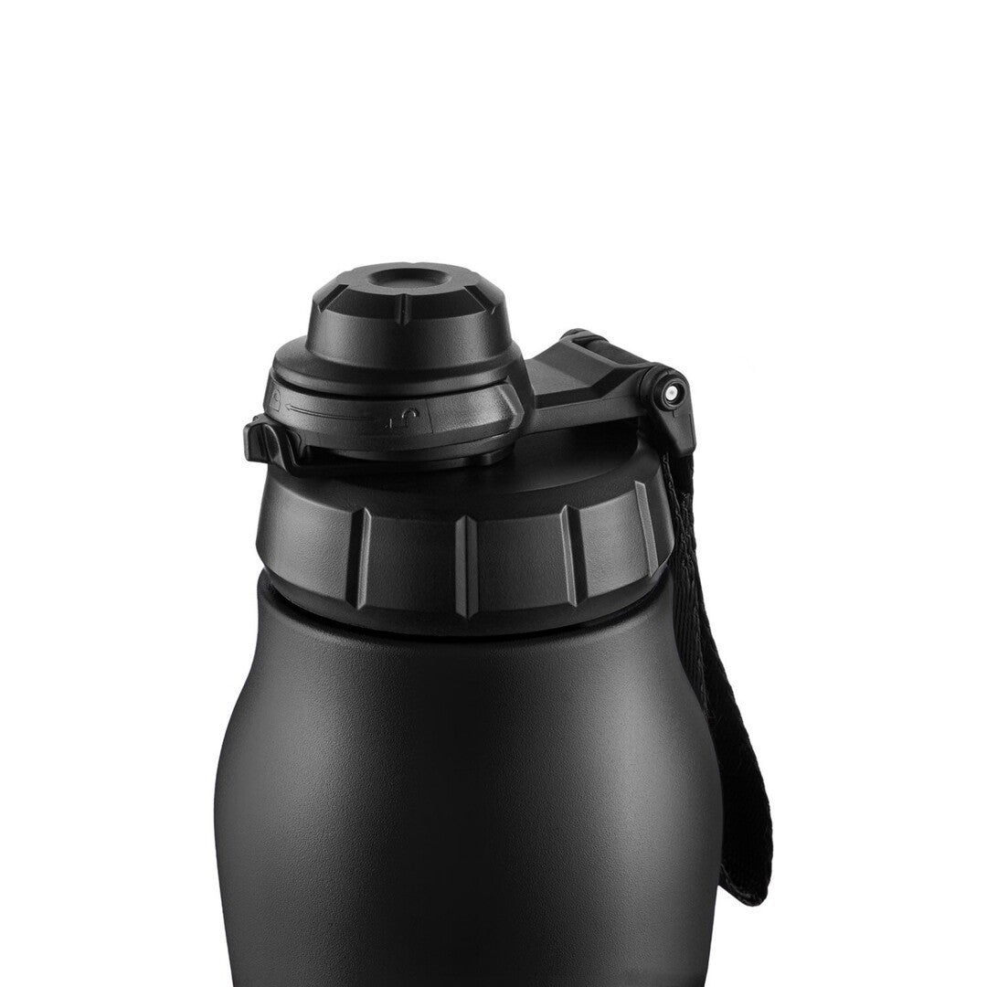 Funky Clean Stream Water Bottle - Still Black