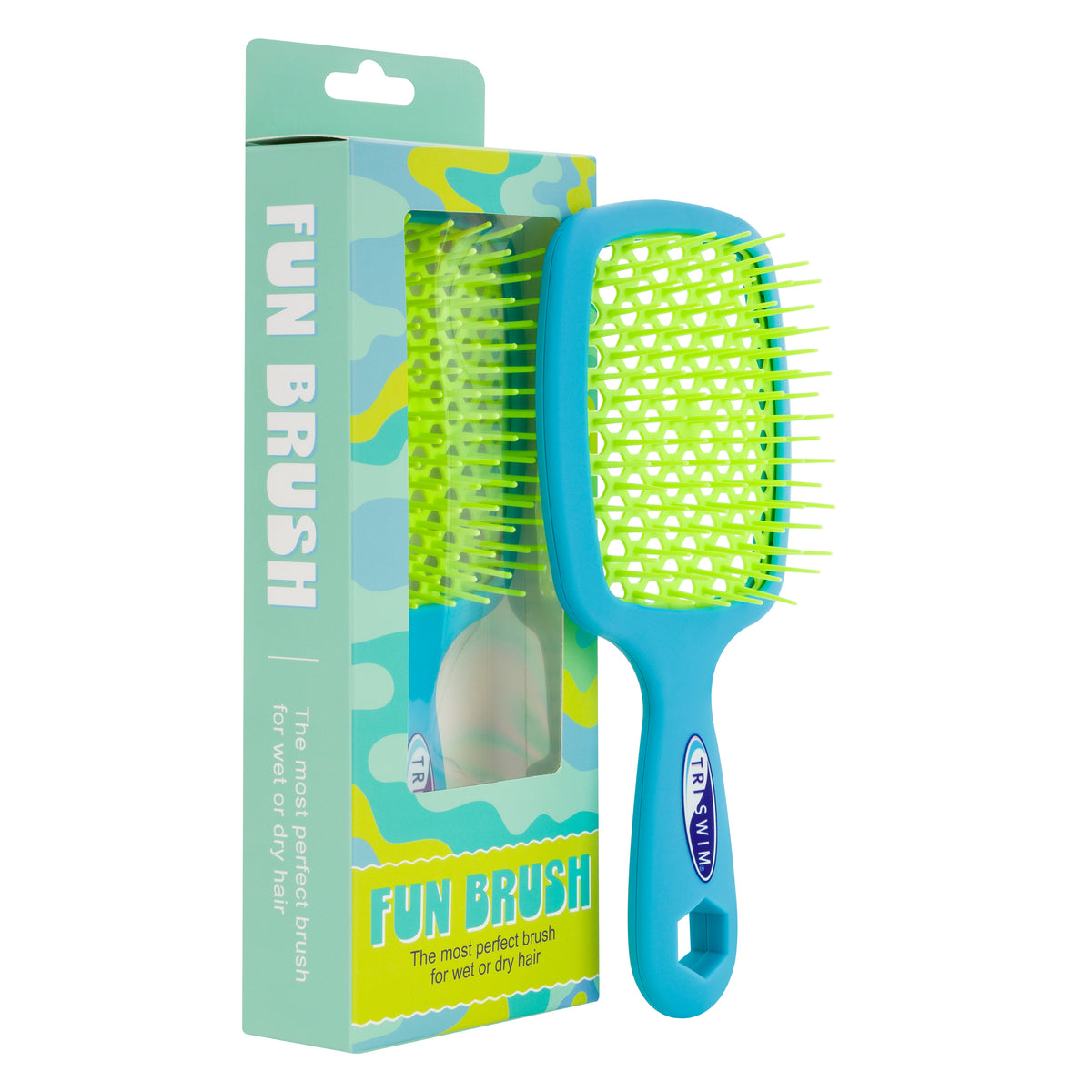 TRISWIM FunBrush Wet and Dry Detangling Brush