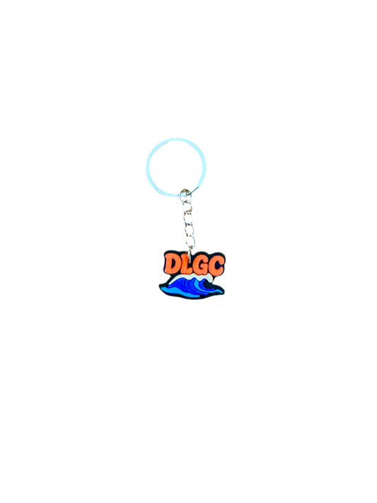 Dover Life Guard Club Keyring - Coral