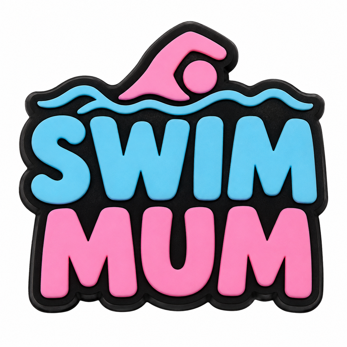 Swim Mum Shoe Charm