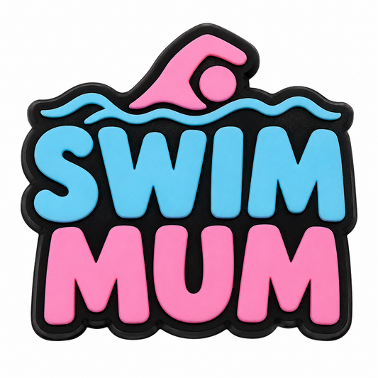 Swim Mum Shoe Charm