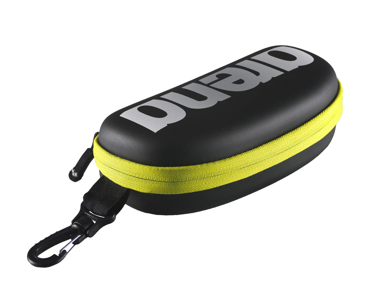 Arena Goggle Case - Black/Silver/Yellow - All4Swim