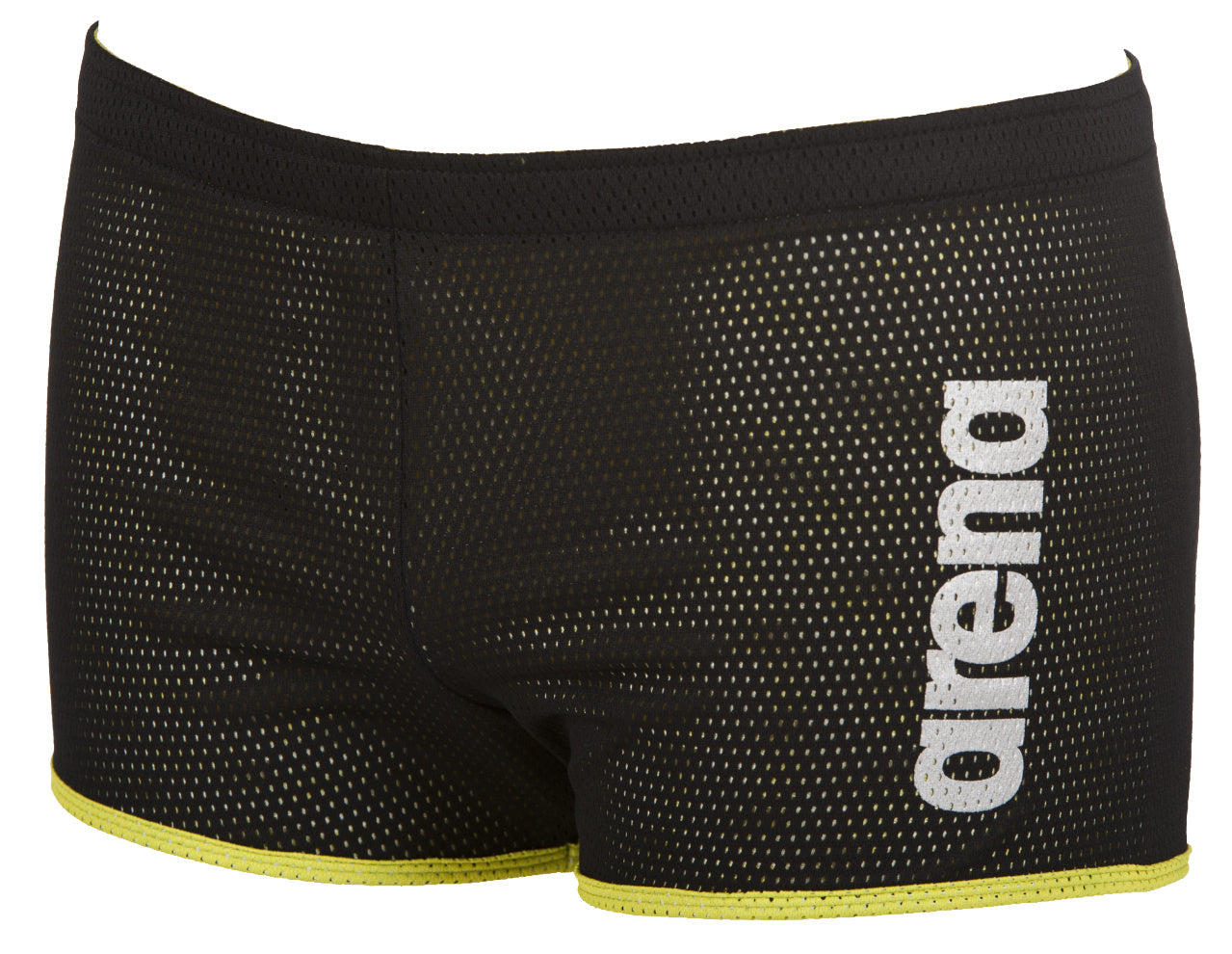 Arena Square Cut Drag Shorts - Black - All4Swim