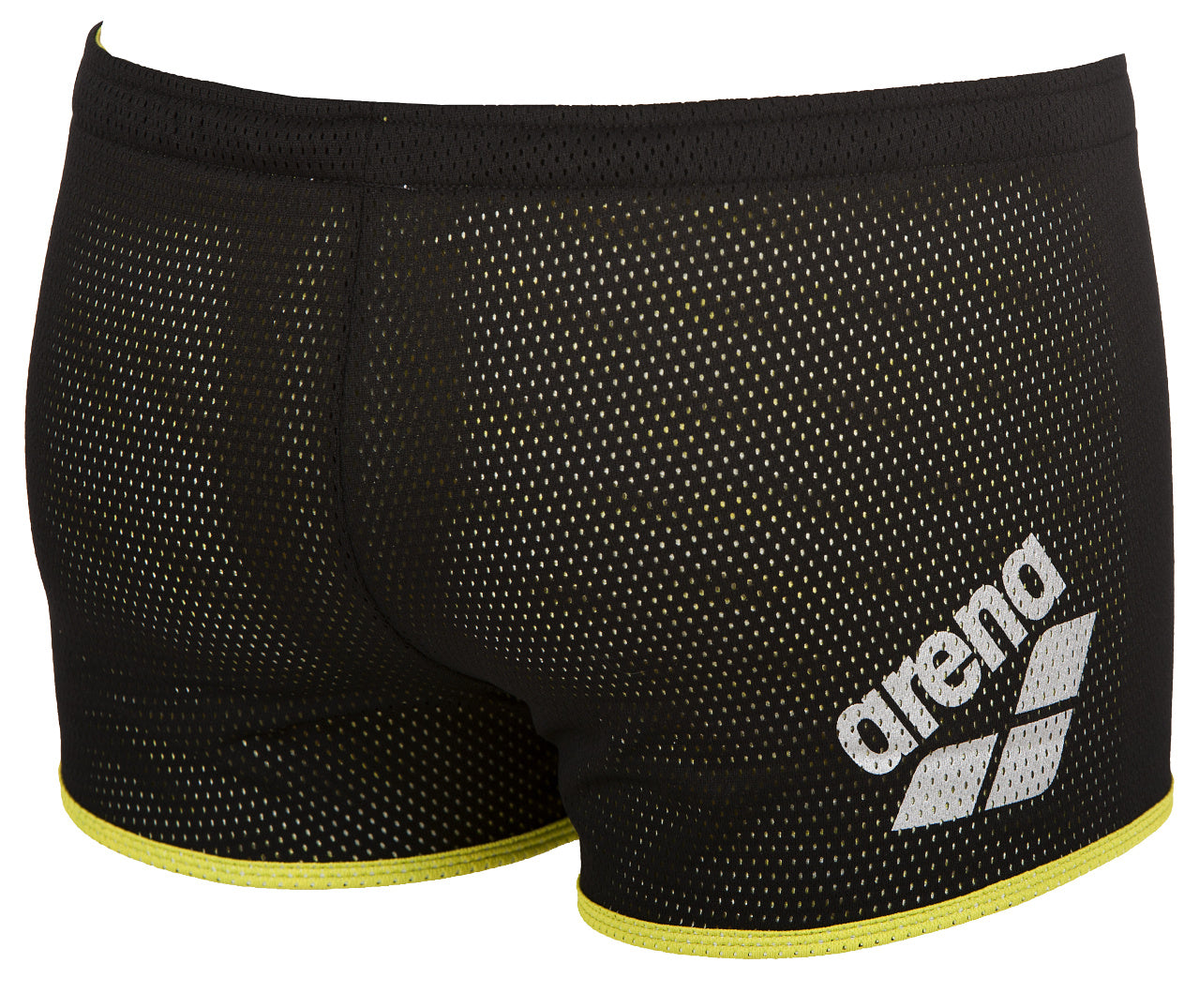 Arena Square Cut Drag Shorts - Black - All4Swim