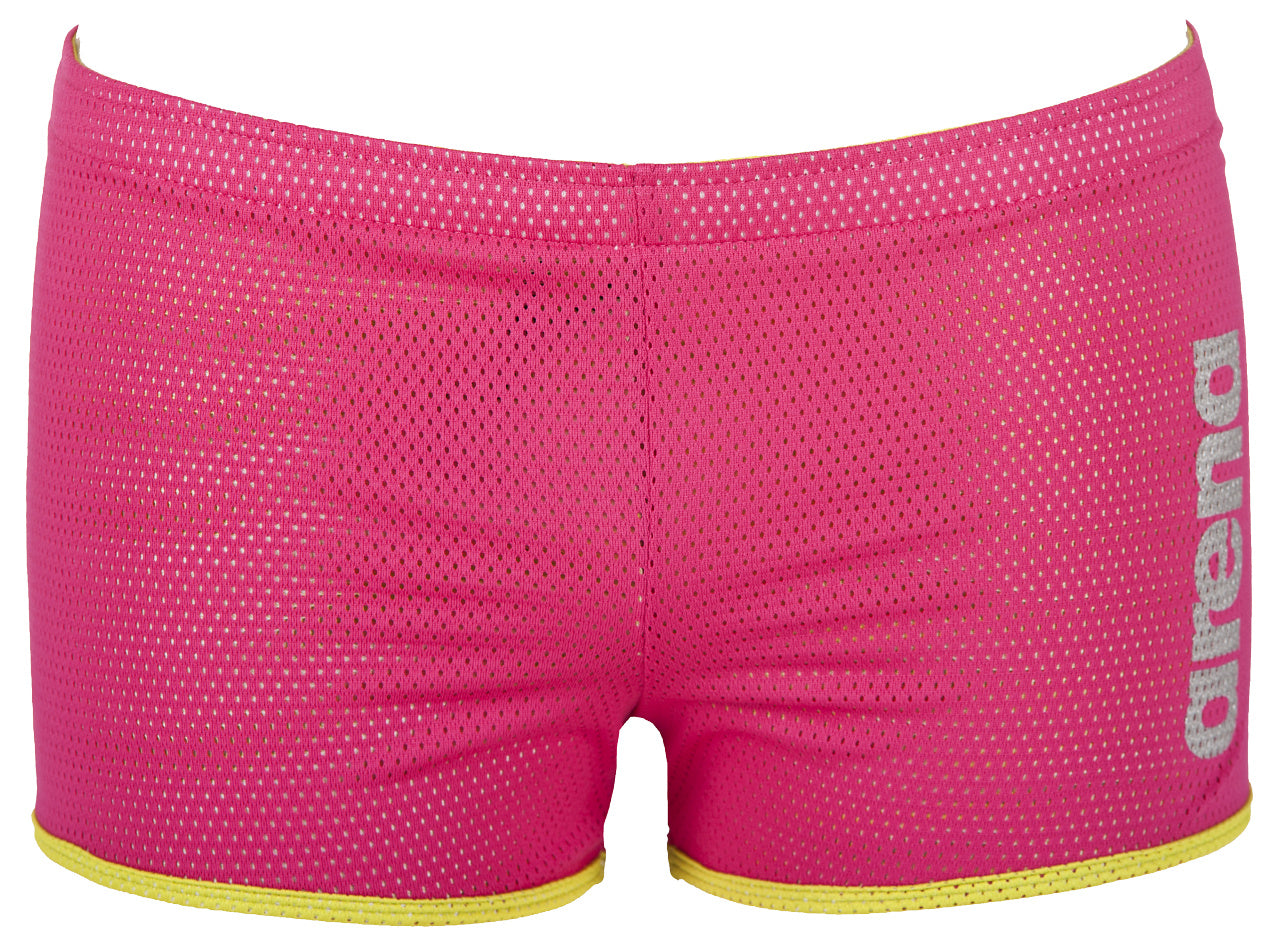 Arena Square Cut Drag Shorts - Pink - All4Swim