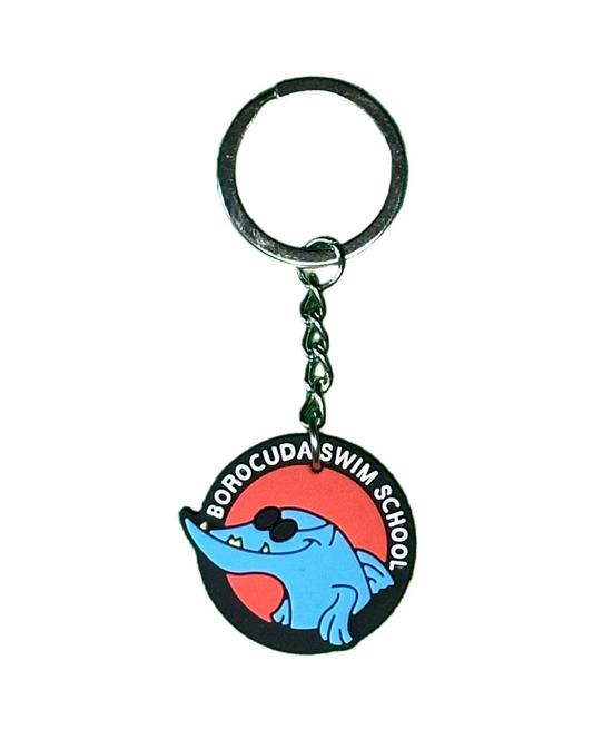 Borocuda Swim School Keyring - Circle 2