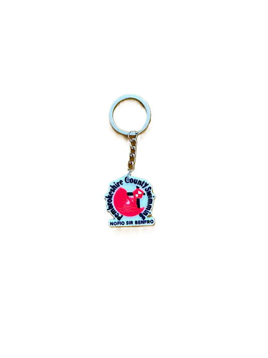 Pembrokeshire County Swimming Keyring