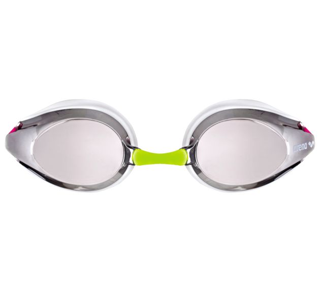 Arena Tracks Mirror Junior - Silver/Pink - All4Swim