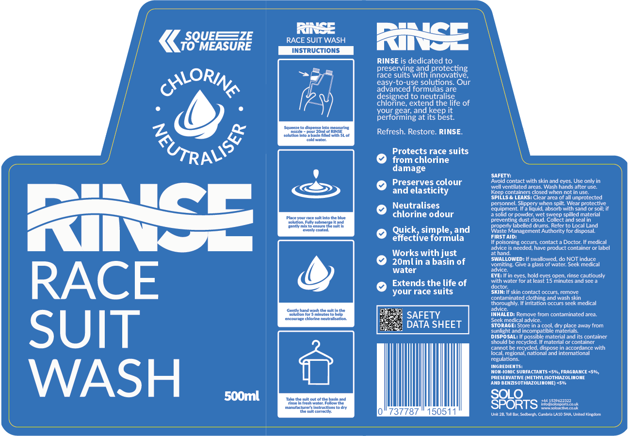 Rinse Race Suit Wash - 500ml