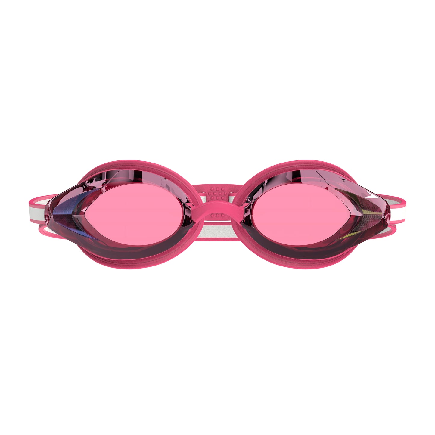 Speedo Women's Vanquisher 3.0 Mirror Goggle - Pink