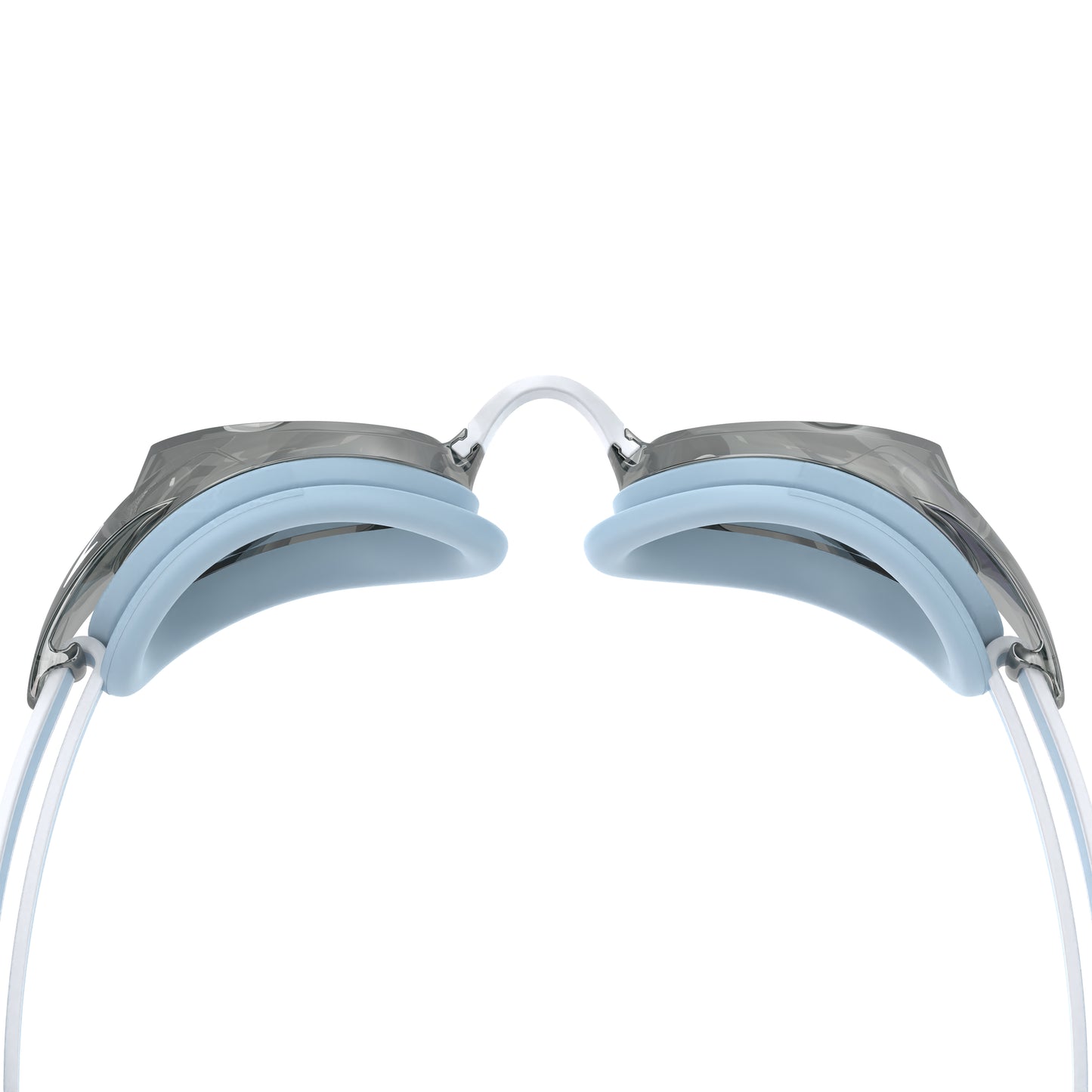 Speedo Women's Vanquisher 3.0 Mirror Goggle - Light Blue/Silver