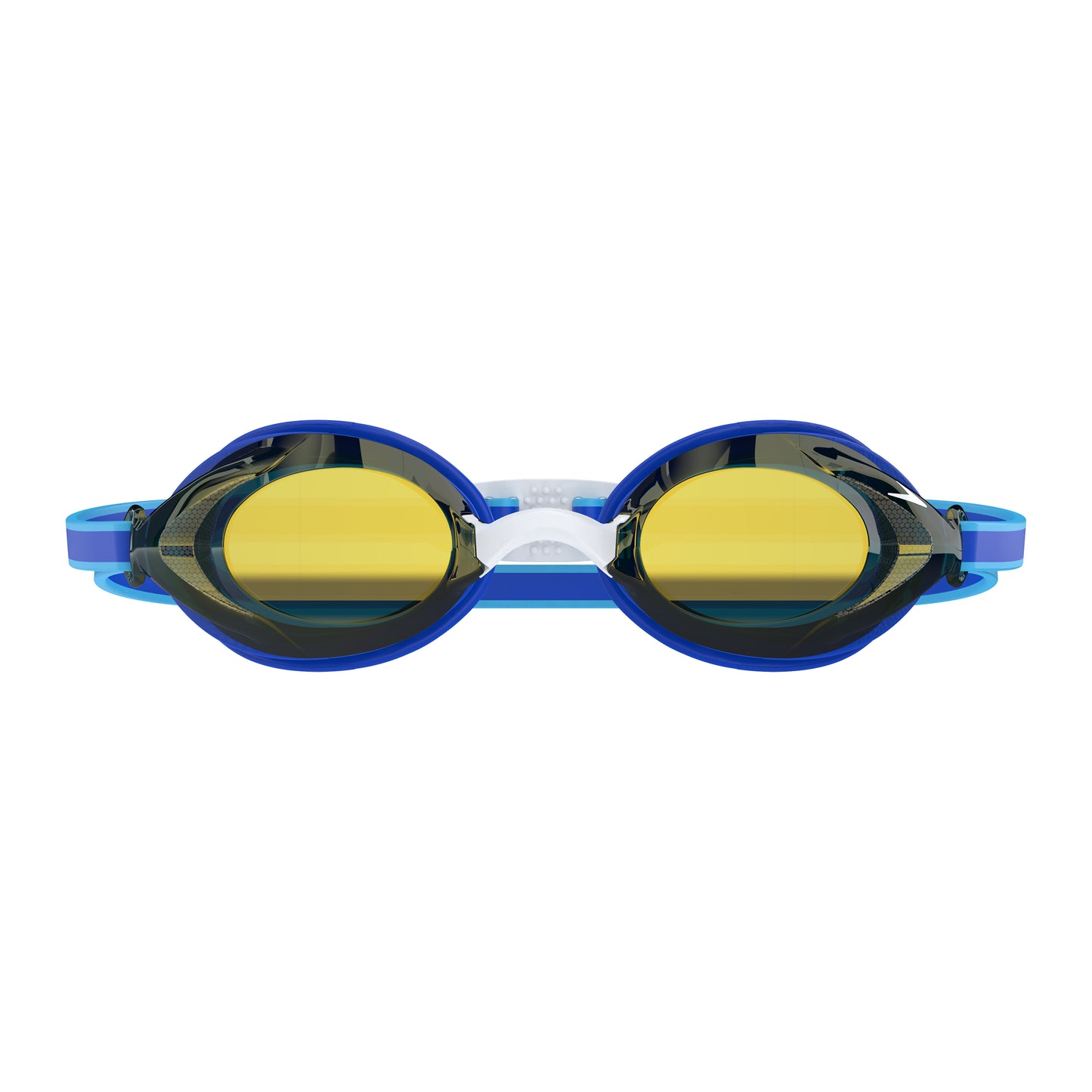 Speedo Junior Vanquisher 3.0 Mirror Goggle - Blue/Gold