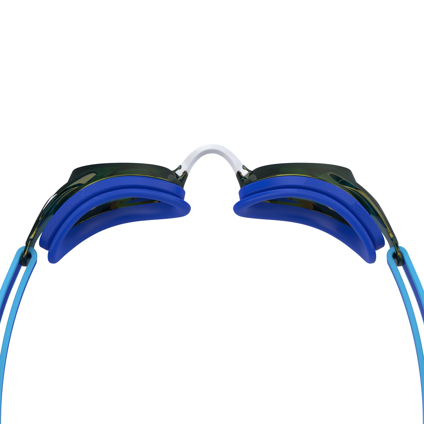 Speedo Junior Vanquisher 3.0 Mirror Goggle - Blue/Gold