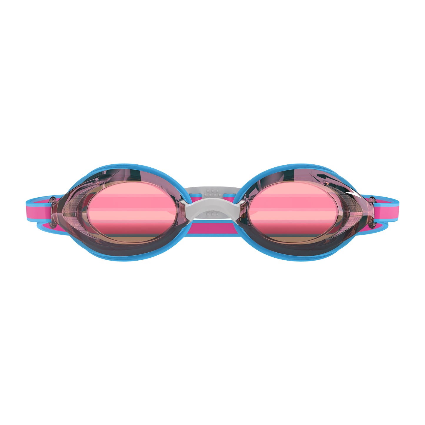 Speedo Junior Vanquisher 3.0 Mirror Goggle - Blue/Pink