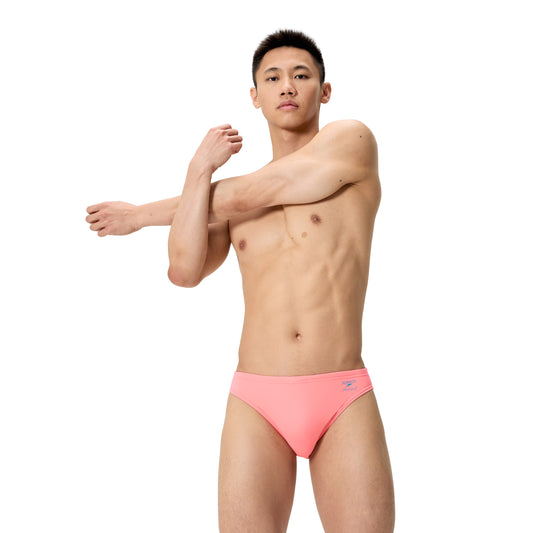 Speedo Men's Club Training Brief - Light Orange