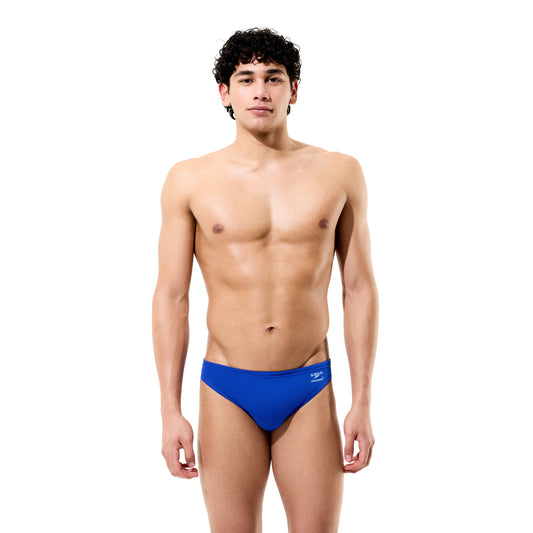 Maillot de bain imprimé dos en V Speedo Club Training pour femme - Rose/Jaune