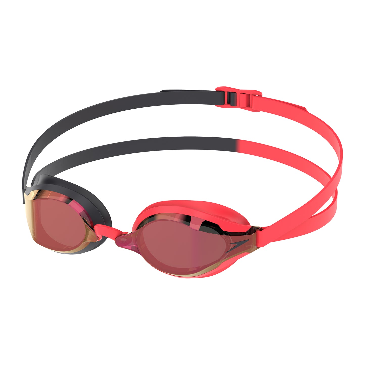 Speedo Fastskin Speedsocket 2 Mirror Goggles - Black/Red