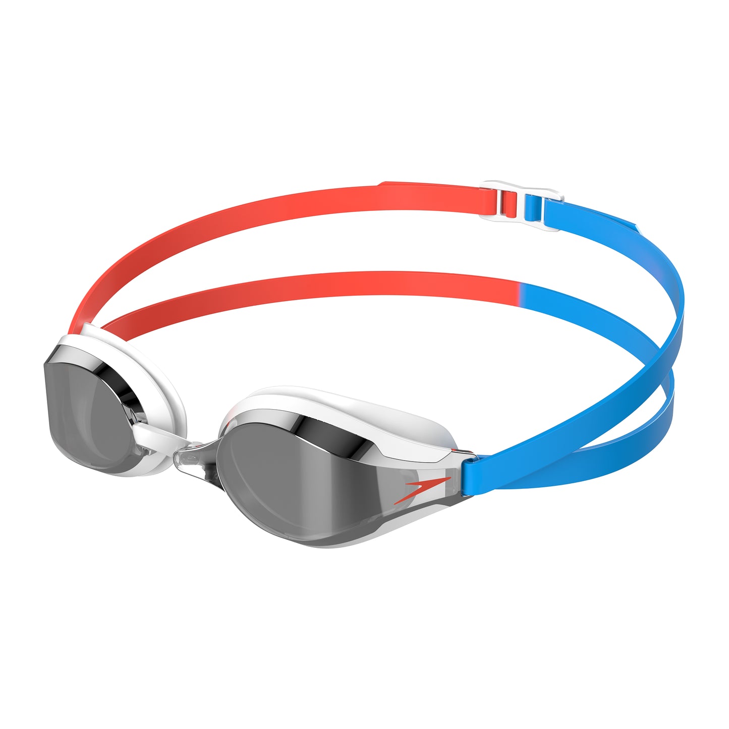 Speedo Fastskin Speedsocket 2 Mirror Goggles - Red/Blue - All4Swim
