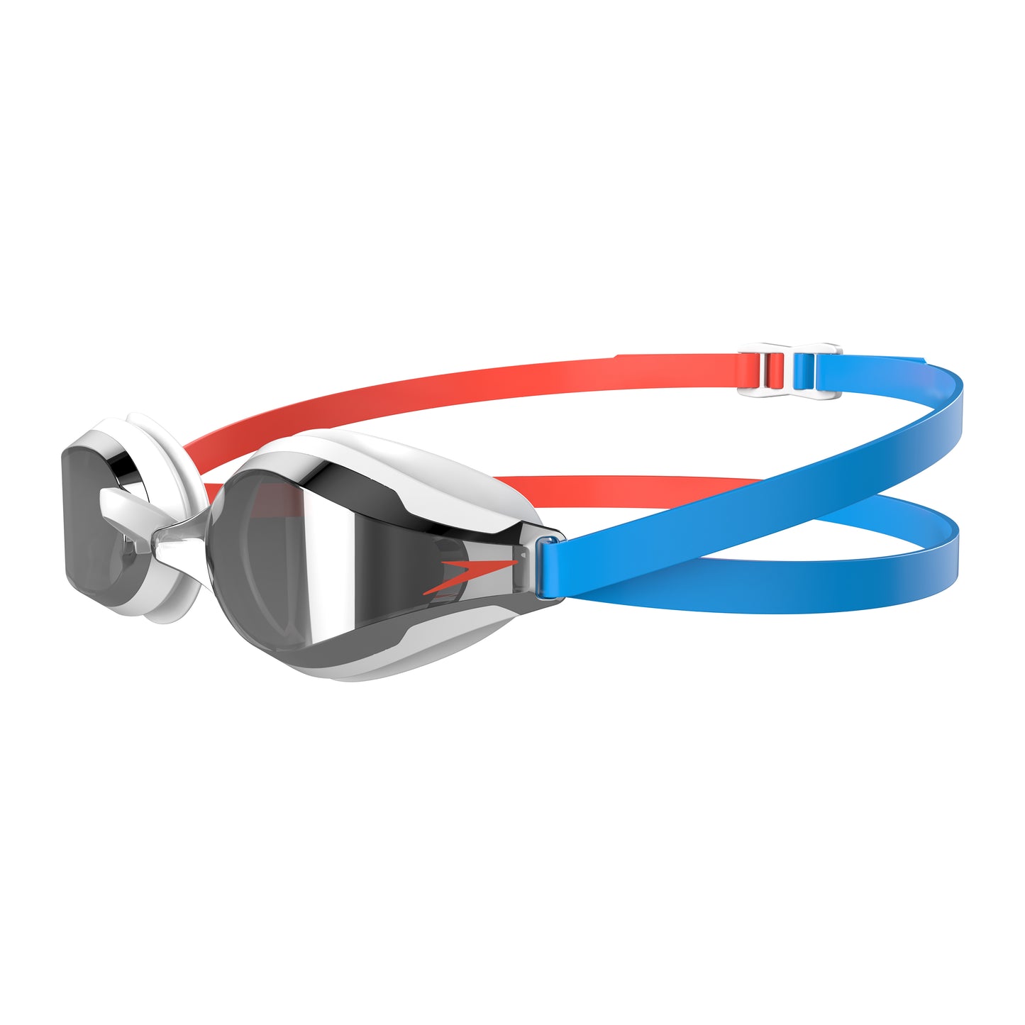 Speedo Fastskin Speedsocket 2 Mirror Goggles - Red/Blue - All4Swim