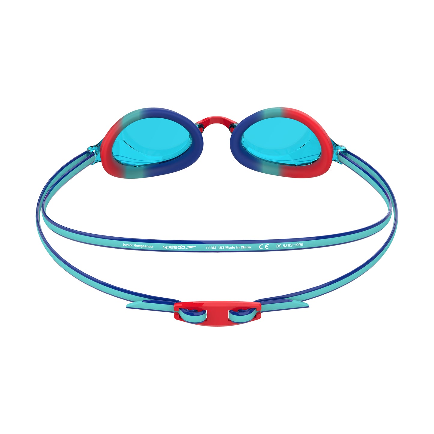 Speedo Junior Vengeance Goggles - Blue/Red - All4Swim