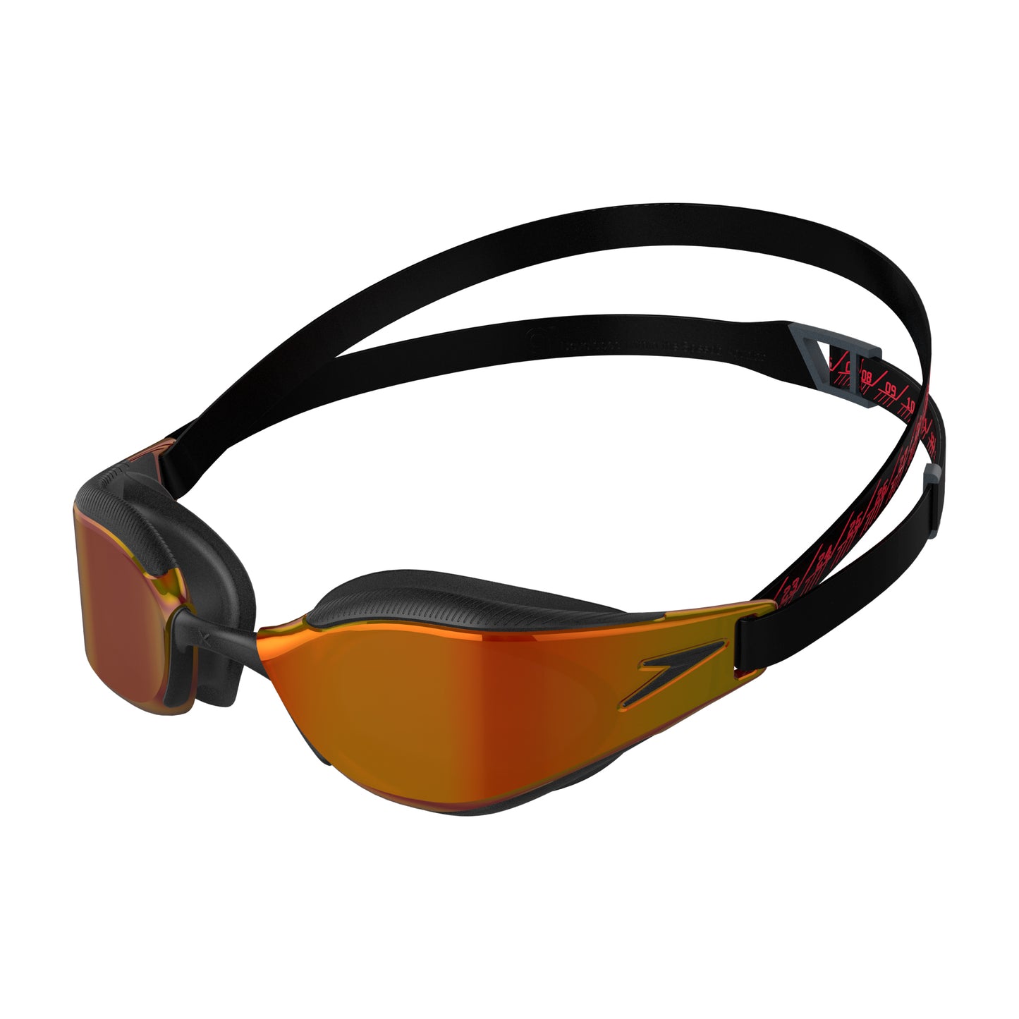 Lunettes de natation Speedo Fastskin Hyper Elite Mirror - Vert/Jaune