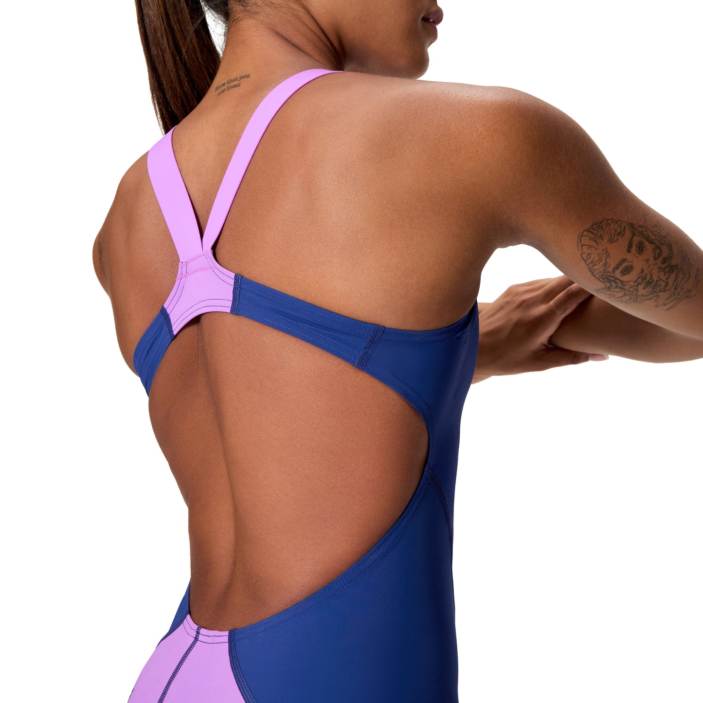 Combinaison Speedo Fastskin LZR Ignite pour fille - Bleu
